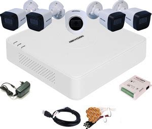 HIKVISION 8 Channel HD DVR 1080P,IP67 2MP Outdoor & Indoor Camera ...