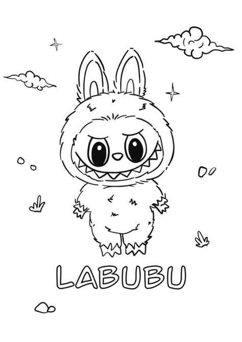 Labubu Coloring Pages - Coloring Nation