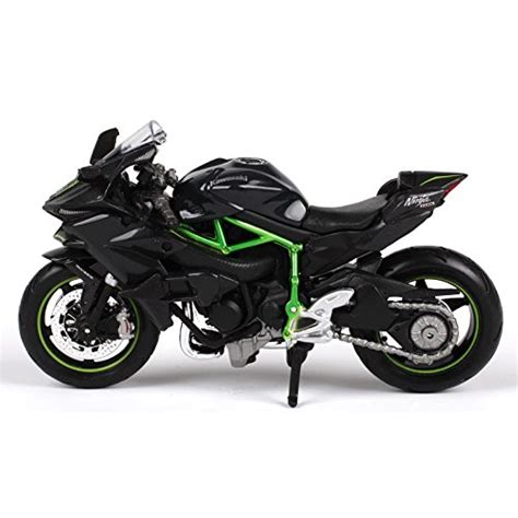 Maisto - 1/18 Kawasaki Ninja H2 R - 4.5 inch (Black) - Box Pack ...