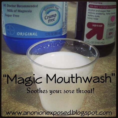 Oramagic Mouthwash Ingredients at Gary Delariva blog
