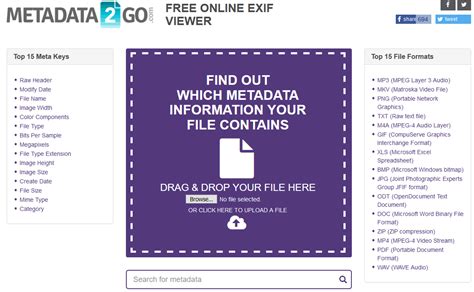 Image result for How to Open Metadata File