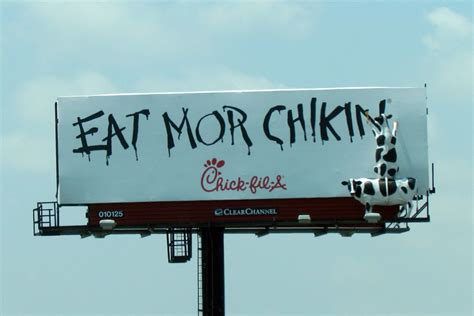 Eat Mor Chikin Printable Sign