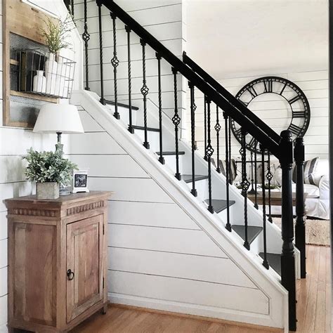 Picture Of Farmhouse Railing Interior Ideas | Stair Designs