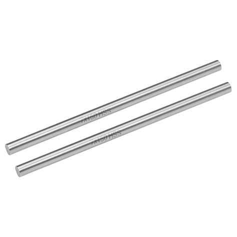 uxcell Round Steel Rod, 7mm HSS Lathe Bar Stock Tool 150mm Long, for ...