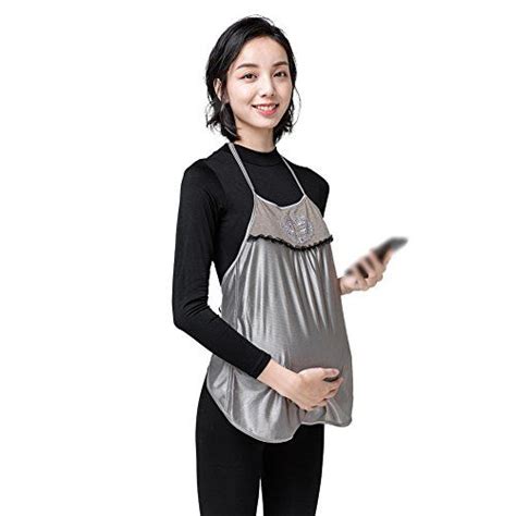 JUNZENIA Anti-Radiation Dress Maternity Women Top Pregnant Protection ...