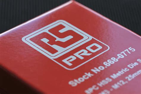 RS PRO | RS PRO 8-Piece High Speed Steel Die Set, M3 - M12 Taps, M3 ...
