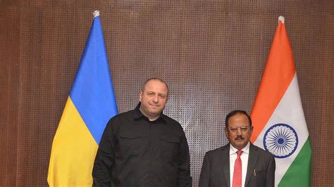 Ukraine security SECY Rustem Umerov, NSA Ajit Doval hold key talks
