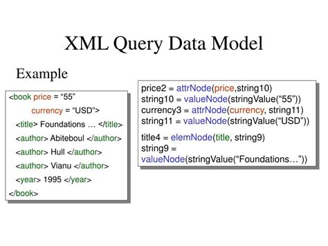 Image result for XML Example Query