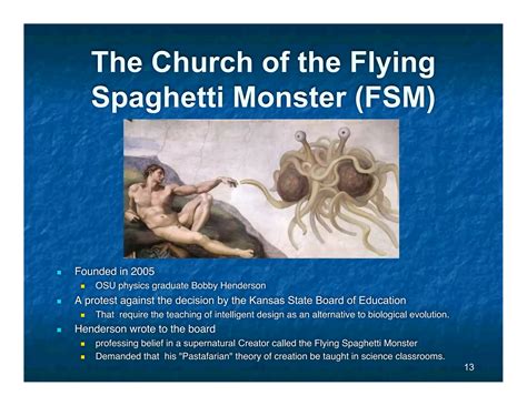 Spaghetti Religion Monster