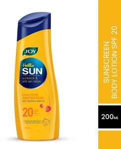Joy Sunscreen - SPF 50 PA++ Sun Sunblock & Anti-Tan Lotion Sunscreen ...