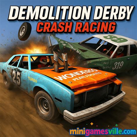 Image result for Demolition Derby Computer Game
