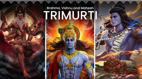 Brahma Vishnu Shiva Trinity