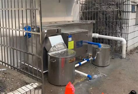 珠海学校食堂自动油水分离器,广东餐饮厨房隔油池