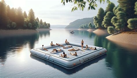 Image result for Inflatable Floating Dock