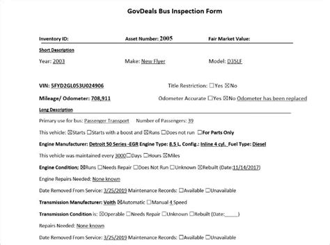 NO RESERVE - 2003 New Flyer D35LF Bus (Unit - 2005) | GovDeals