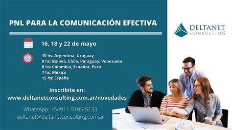 PNL PARA LA COMUNICACIÓN EFECTIVA, May 16 to May 22 | Online Event ...