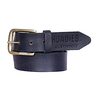 Buy ROADIES by JUSTANNED Men's Belt (RJMBL-004-4-32_Navy_32) at Amazon.in