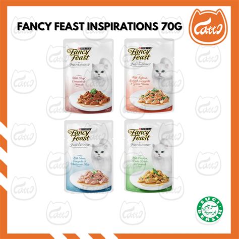 CATTO Purina Fancy Feast Inspirations/Petite Dekights Wet Pouch/ Cat ...
