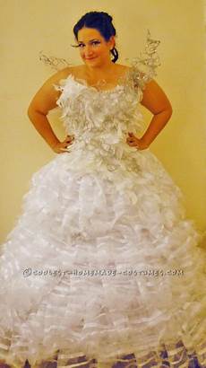 Katniss Wedding Gown by On Katniss Everdeen Wedding Gown Costume Katniss Wedding Gown