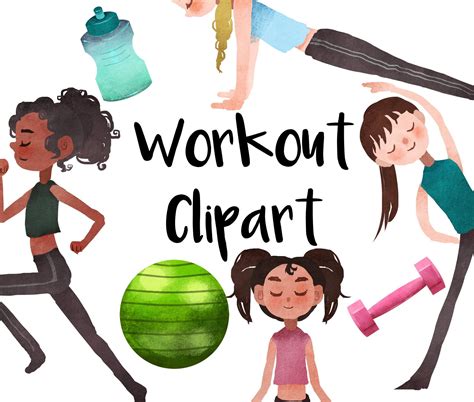 Exercise Clip Art