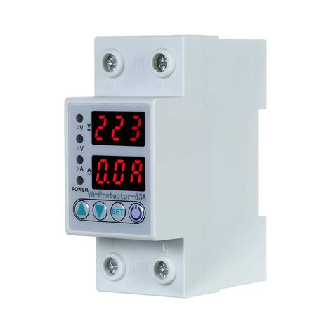 220V 63A Single Phase Automatic Over Under Voltage Output Overload Pro