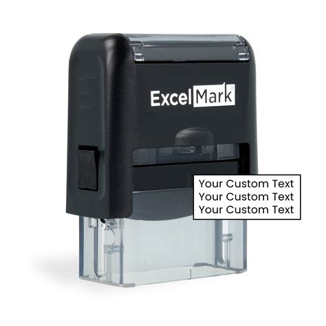 ExcelMark A-1539 Self-Inking Stamp – RubberStamps.com
