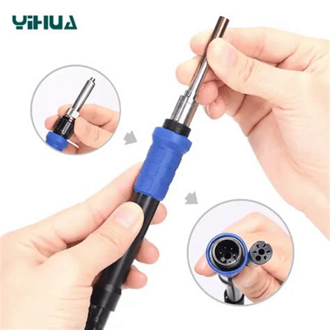 Soldering Rework Station - YIHUA 8509 SMD ESD Safe Hot Air Gun ...