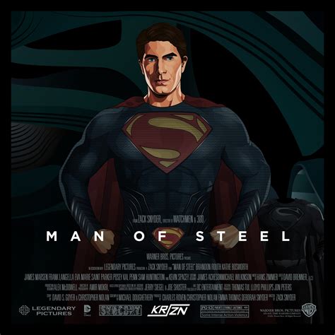 ArtStation - Brandon Routh Superman Suit Man of Steel
