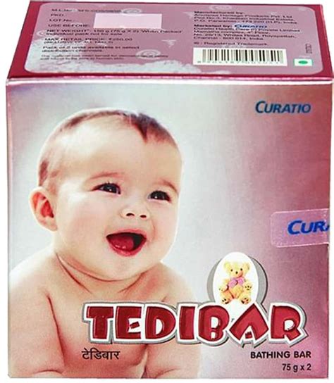 Buy TEDIBAR BATHING BAR 75GM Online & Get Upto 60% OFF at PharmEasy