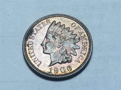 1906 Indian head cent penny 1906 uncirculated | Property Room