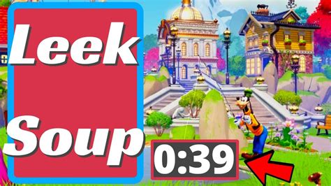 How to Make Leek Soup in Disney Dreamlight Valley - YouTube