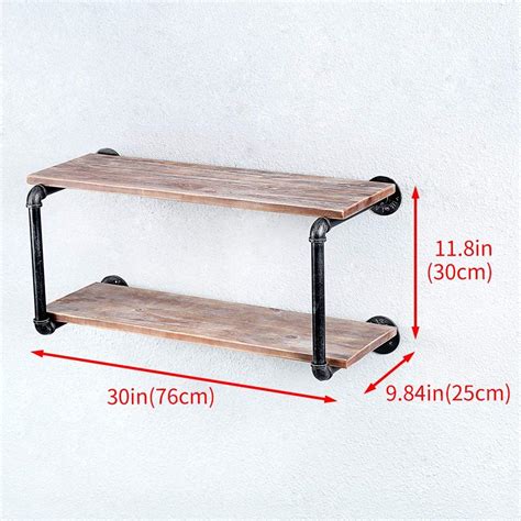 Buy Floating Shelves for Wall Industrial Pipe Shelving,Floating Shelf ...