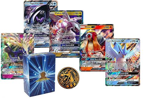 Golden Groundhog 5 Pokemon Card Lot All Legendary GX Ultra RARES! NO ...