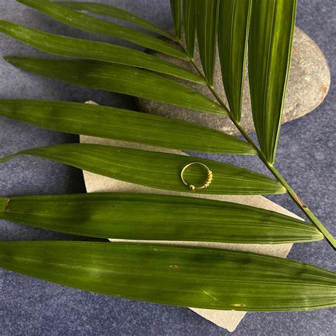 Gold Plated Spiral Nose Ring – Gypsy Maal