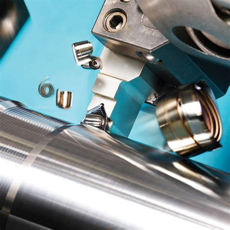 Positive lead angle tooling increases metal removal rates and extends ...
