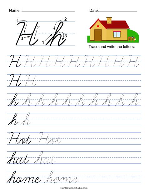 Free Printable Cursive Worksheets Pdf