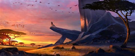 Simba Lion King Pride Rock