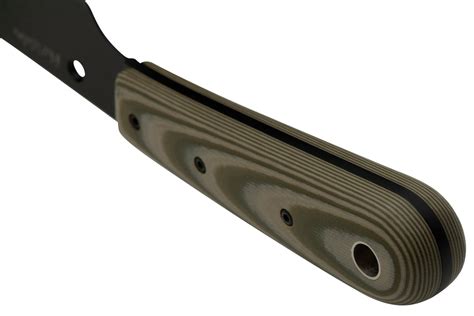 Spyderco Bow River CFB46GPODBK OD Green, Black couteau fixe, Phil ...