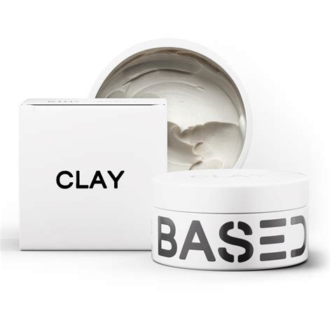 Amazon.com: BASED Hair Clay for Men, Premium Hair Clay with Strong Hold ...