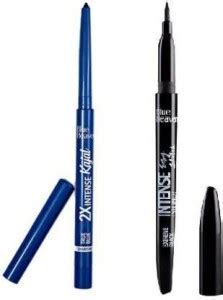 BLUE HEAVEN INTENCE BLUE COLOR KAJAL WITH LINE AND DESIGN SKETCH EYE ...