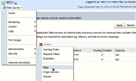 Image result for Oracle Web Cache