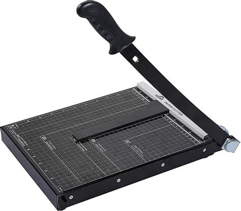 Amazon.com: ISDIR Paper Cutter Guillotine, 12 Inch Paper Cutting Board ...