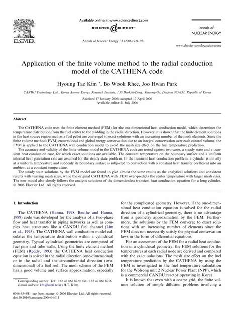 Image result for Finite Volume Method Examples 2D Conduction
