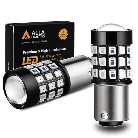 Alla Lighting Alla Lighting BAY15D 7528 1157 LED Strobe Brake Lights ...