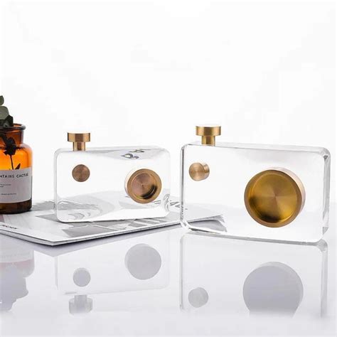 Retro Crystal and Brass Camera Showpiece – VIIVAZ