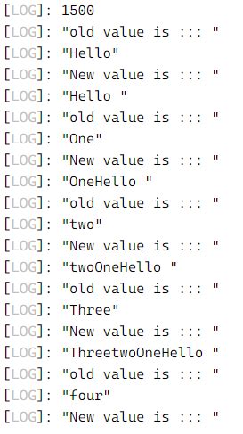 For Loop TypeScript 的图像结果