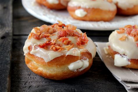 Cherry Tea Cakes: Maple Bacon Donuts