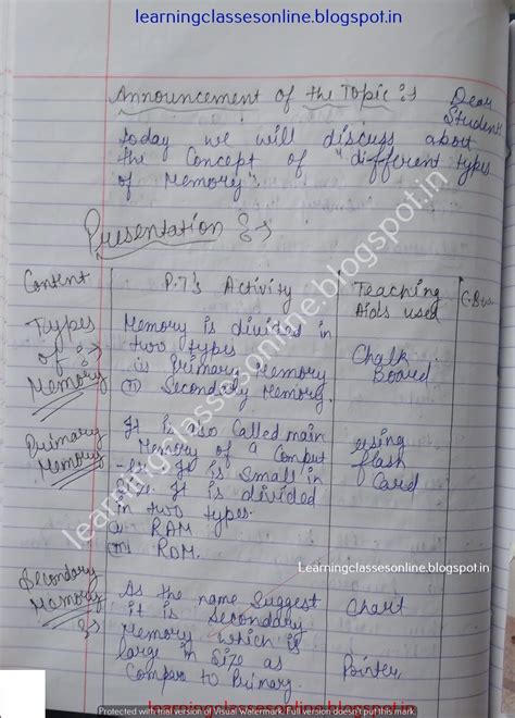 Image result for Lesson Plan for Computer Teachers