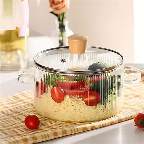 Buy The Better Home Zeno Borosilicate Glass Cookware for Gas (1.45L ...