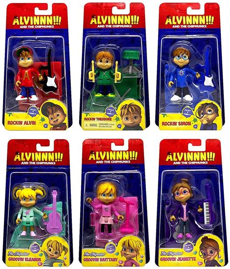 Buy Alvin and the Chipmunks & Chipettes Complete Action Figure Bundle ...